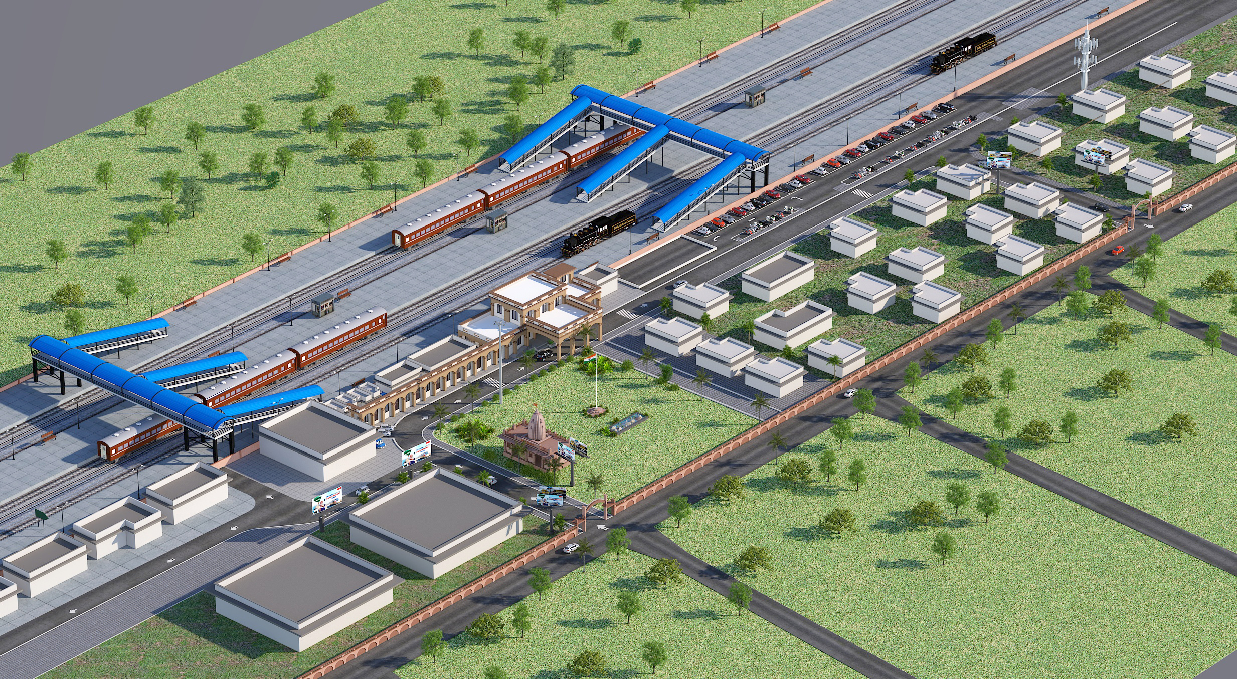 Anupgarh Railway Complex Plan