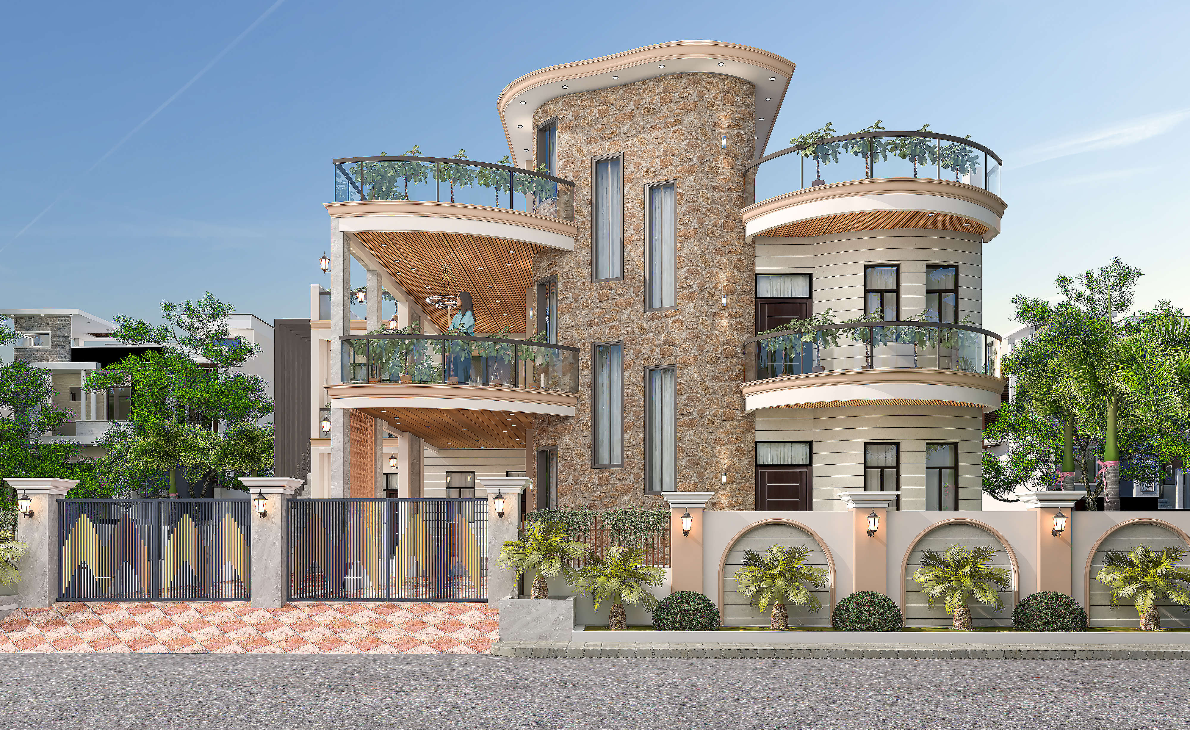 Corporate Innovation Headquarters Front View